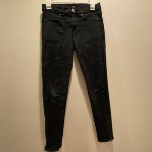 Black BDG Jeans with Ankle Zip